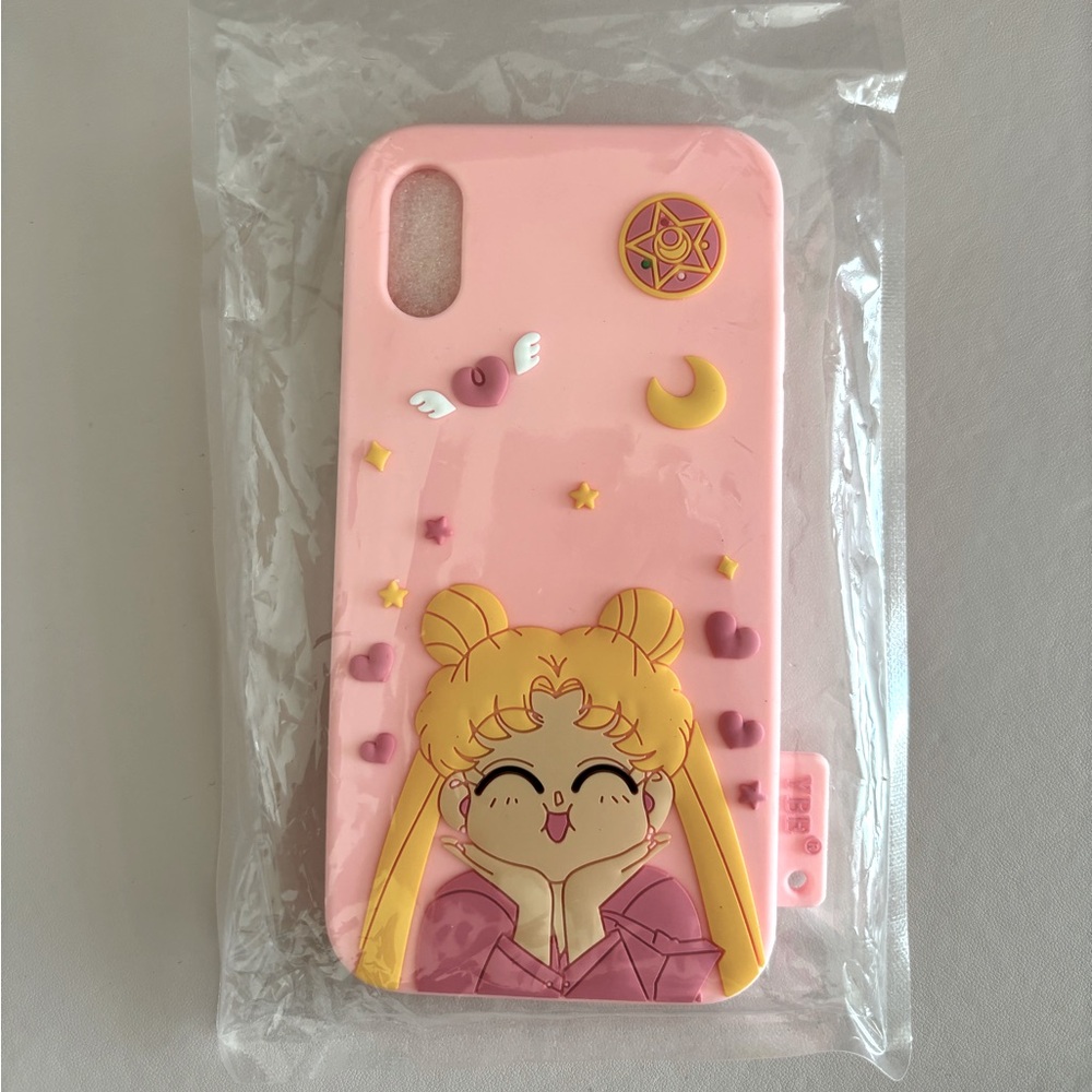 Sailor Moon iPhone XS Silicone Phone Case